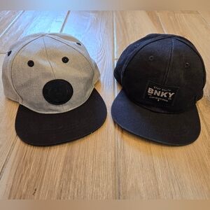 2 Binky Bros. Snapback Hats, Infant